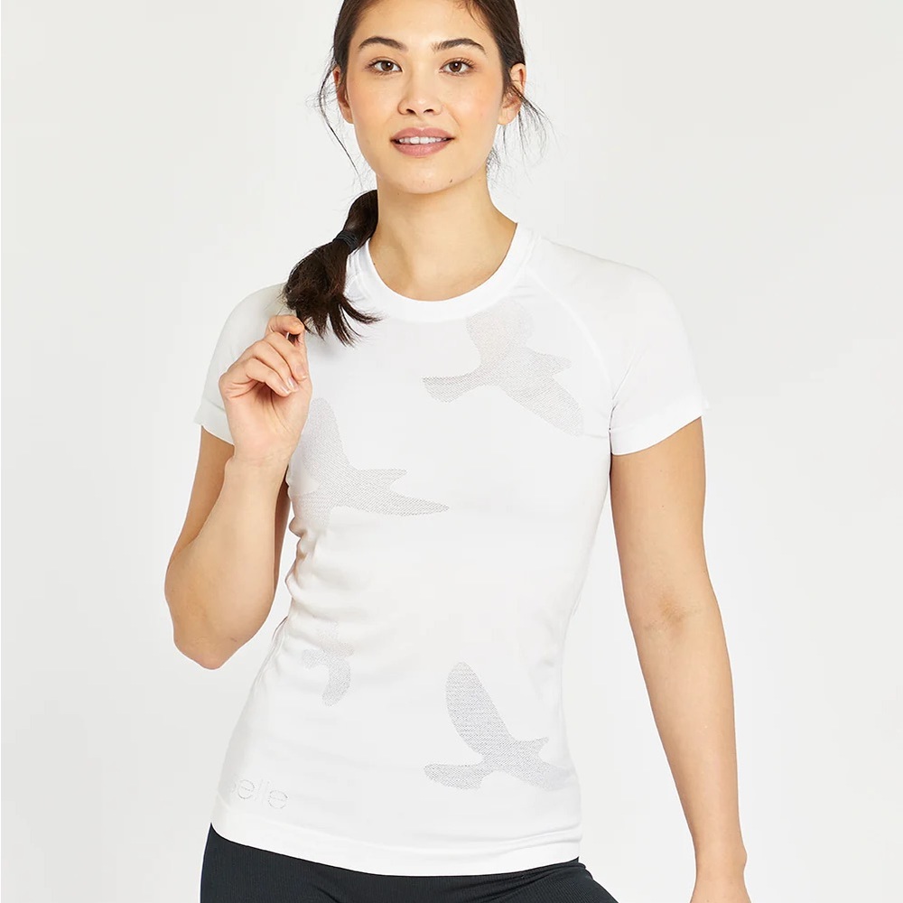 oiselle Flyte Short Sleeve - XS - White